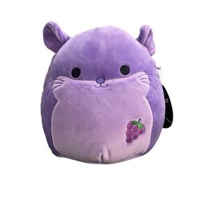 Zergman the Grape Scented Chinchilla Squishmallows